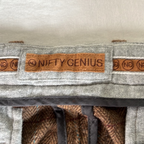 Nifty Genius Men’s Brown size 32 dress pants - Picture 9 of 10